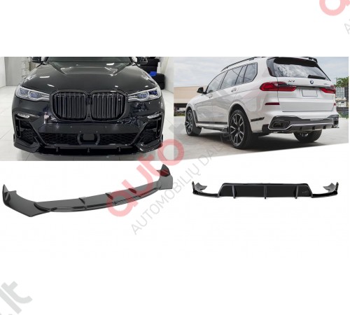 Bmw X7 G07 M-sport 2019+ Black Knight Aero Body Kit - Gloss Black